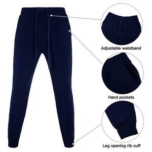 Vente en gros Ensembles de joggings respirants avec logo brodé sur mesure Survêtements pour hommes Survêtements unisexe Pantalon de survêtement à capuche pour hommes Ensemble de 2 pièces - Product Image 4