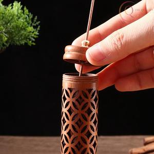 Quemador de Incienso Clásico de Madera con Diseño Elegante para la Relajación Diaria, Pooja y Energía Positiva - Product Image 5