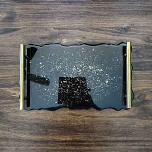 HUMAYUN WORLD CRAFTS-Bandeja de tocador de resina para interior y hogar, soluciones de comedor hechas a mano - Product Image 6