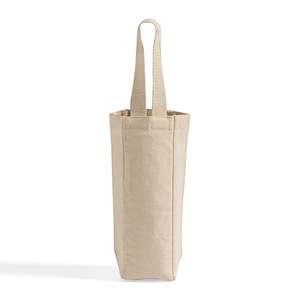 กระเป๋าผ้าแคนวาสใส่ไวน์แบบใช้ซ้ำได้ใบเดียว - Product Image 1