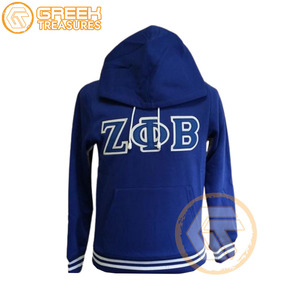 Zeta phi beta personnalisé sweat à capuche brodé en molleton de coton sororité pull de haute qualité vêtements grecs plus beaux sweats à capuche pour femmes - Product Image 6