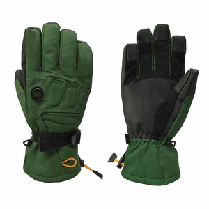 Guantes de Snowboard Impermeables con Calefacción para Invierno, Guantes Térmicos para Hombre, Guantes de Esquí de Algodón y Elastano con Cierre de Cremallera - Product Image 1