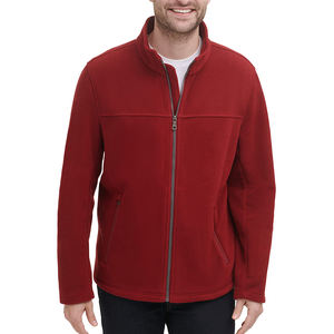Chaqueta de lana suelta polar de invierno, ropa de calle para exteriores, chaqueta de lana de gran tamaño para hombre, chaquetas bomber con logotipo personalizado - Product Image 4