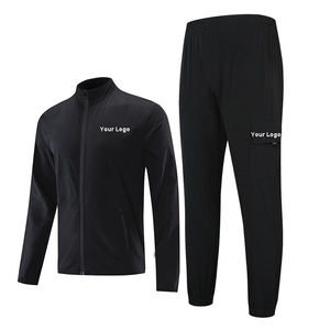 Nuevo estilo de moda Chándal transpirable de alta calidad para hombre Chaqueta de manga larga y pantalones cargo con estampado de logotipo deportivo OEM personalizado. - Product Image 1