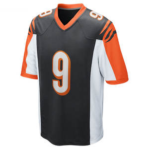 Maillot de football américain imprimé de qualité professionnelle OEM, taille adulte, haute performance, séchage rapide, respirant, évacuation de l'humidité, cousu - Product Image 4