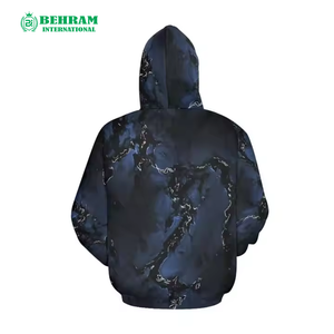 Sweat-shirts et pulls à capuche coupe classique pour hommes, 100% coton molletonné/éponge française, séchage rapide et respirant, vêtements d'hiver - Product Image 2