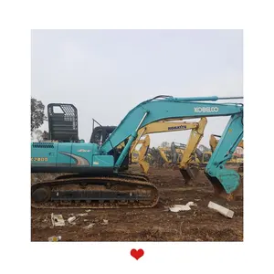 Cheapest excavator of Kobelco excavator 26 ton SK260 hydraulic machinery with excavator spare parts with high quality