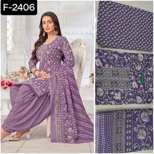 Colección atractiva de moda para mujer, traje paquistaní Sharara, diseñador Georgette, bordado, trabajo, vestido de algodón listo para usar con Dupatta - Product Image 6