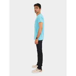 BICE Graphic 100% Cotton Slim Fit T-Shirt Breathable Jersey Screen <b>Printed</b> Logos Active Wear - Product Image 2