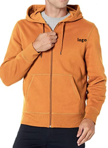 Factory Custom Logo Design Cotton Drop Shoulder Pullover Heavy Weight <b>Men's</b> 100% Cotton Pullover Hoodie <b>Men</b> Pullover - Product Image 2