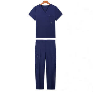 Uniforme Médico para Mujer, Conjunto de Uniforme Quirúrgico, Fabricante OEM ODM, Tela de Fácil Cuidado, Parte Superior y Pantalones, Suministro al por Mayor para Exportación - Product Image 5