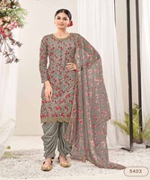 Robe Anarkali de créateur indien, vêtement ethnique en soie multicolore, pour mariage et tenue décontractée, imprimé pailleté, de luxe, longueur ras du sol, coupe ample