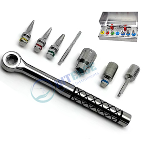 Kit de Extracción de Hueso para Implantes Dentales Eléctricos de Alta Calidad, 8 Piezas, Herramienta Expansora de Hueso, Equipo de Cirugía Oral e Implantes, Acero Inoxidable - Product Image 2