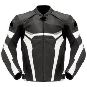 Chaqueta de Cuero Premium para Motociclistas, Color Rojo y Negro, Estilo Deportivo, con Protección CE - Product Image 3