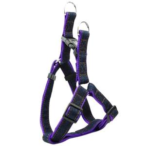 Harnais de poitrine en denim double couche pour chiens et chats, fabriqué au Vietnam, motif animal réglable - Product Image 3