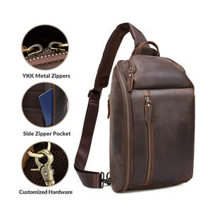 Meilleure vente : Sacs à bandoulière en cuir véritable pour ordinateur portable, personnalisables avec logo, en cuir pleine fleur, matériau solide, en gros - Product Image 1