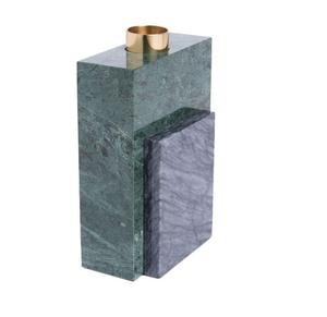 Boda Fiesta de Navidad Decoración Último Pilar Metal y Mármol Portavelas Soporte Hecho a mano Soporte de vela decorativo - Product Image 1