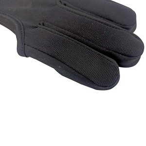 Guantes protectores de Tiro con Arco cruzado para adultos Guantes de cuero de tres dedos para deportes al aire libre - Product Image 5