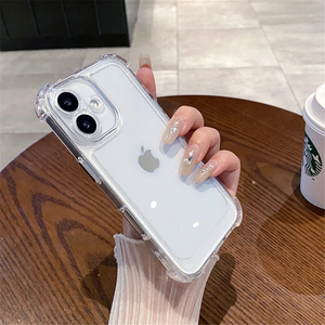 Transparent Phone Case For iPhone 15 16 17 Pro 11 12 13 14 <b>18</b> Pro Max Air Soft TPU Clear Shockproof Bumper Cover Funda - Product Image 5
