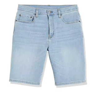 Short en jean denim de qualité supérieure pour hommes, respirant, vente en gros, design en détresse avec poches latérales pour vêtements de plein air - Product Image 1