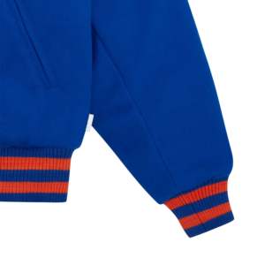 Dernier modèle de vestes Slim Fit en gros pour hommes Logo personnalisé Design universitaire avec col à capuche Taille hiver Vêtements d'hiver décontractés - Product Image 6