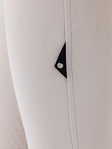 Pantalones de montar Moda Deporte Montar Venta al por mayor Blanco Pu Pantalones Patrón Pantalones ecuestres Caballo Jodphurs Mujeres Pantalones de montar - Product Image 5