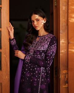 Vestido Formal de Trabajo para Mujer, Moderno, de Excelente Calidad, Último Modelo 2025-2026, Salwar Kameez de Algodón para Fiesta 01275 - Product Image 5