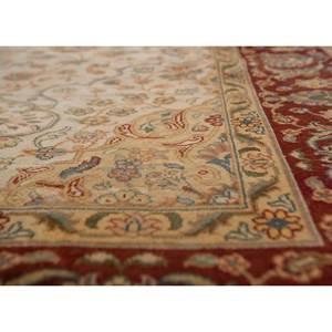 พรมไหมถักมือ Gulmarg Gold รุ่น Pae-5673 ขนาด 10 มม. ลาย Viscose Medallion Aubusson สำหรับทางเข้าบ้าน ห้องนั่งเล่น ห้องโถง - รูปทรงสี่เหลี่ยมผืนผ้า ขนนุ่ม - Product Image 3