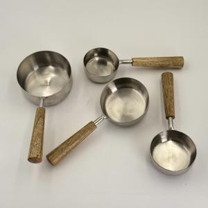 Personnalisation en gros, tasses à mesurer en acier inoxydable 202, cuillère à poudre de café, tasses à mesurer pour le thé, tasses à mesurer pour le lait en poudre - Product Image 1