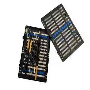 Juego de microinstrumentos dentales periodontales, acero revestido negro, limpieza bucal, dientes de relleno, Instrumentos dentales - Product Image 5