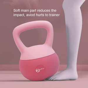 Pesa Rusa Ajustable Antideslizante de 2kg a 12kg |   Pesa Rusa de PVC Ecológica de Doble Color para Uso Doméstico - Product Image 4