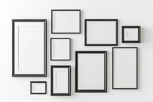 Élégance rustique de cadre de mosaïque d'os et d'acier inoxydable de ferme moderne avec l'impression UV - Product Image 2