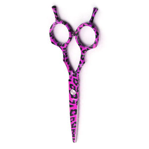 กรรไกรตัดผมคุณภาพดีที่สุด 5.5 "ปรับที่เหลือนิ้วคู่ทําจากกรรไกรร้านทําผมสแตนเลส - Product Image 3