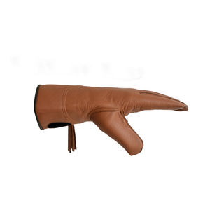 Guantes de seguridad de cetrería de cuero genuino suave de dos capas de alta calidad Compatible con pantalla táctil antideslizante. Mascota de pájaro de soldadura ignífuga - Product Image 5