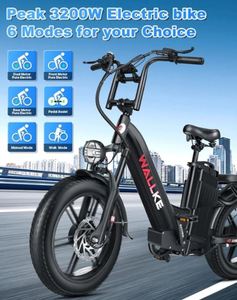 Vélo électrique à double moteur W-Wal_lkes- AWD flambant neuf pour adultes, certifié UL2849, batterie 48V 60Ah, 200 miles, contrôle par application - Product Image 4