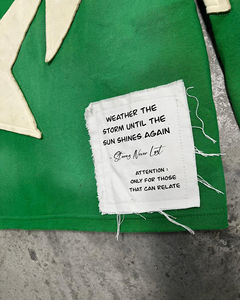 Ensemble de jogging unisexe de haute qualité 100% coton Survêtement surdimensionné délavé à l'acide Sweat à capuche brodé Technique teint uni Vente en gros de coton - Product Image 5