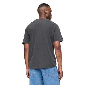 <b>High</b> Quality Wide Boxy Blank t Shirt Heavy Weight Cotton <b>Tshirt</b> Oversized Black White T-shirt for Men top quality - Product Image 2