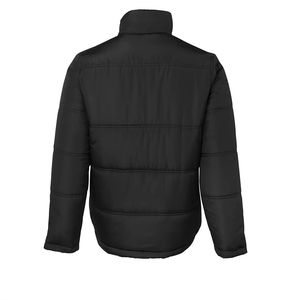 Chaqueta acolchada con estilo de invierno para hombre de alta calidad, cortavientos de lona transpirable con logotipo frontal, venta al por mayor - Product Image 6