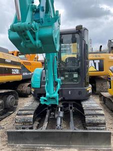 Vente Flash ! ! Mini-excavatrice Kobelco SK50 SK60 d'occasion, modèle 2020, poids opérationnel de 5 tonnes, godet de pelle, très bon état de fonctionnement - Product Image 6