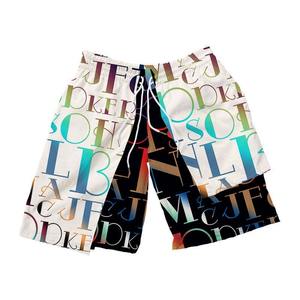 Pantalones cortos de playa para hombre al por mayor, pantalones cortos para correr de poliéster para hombre - Product Image 6