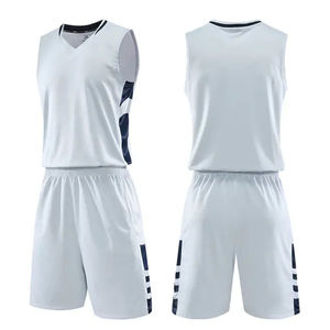 Kit de basket-ball grande taille, uniforme de basket-ball en tricot doux à couverture complète pour l'entraînement, respirant, durable et facile d'entretien - Product Image 5