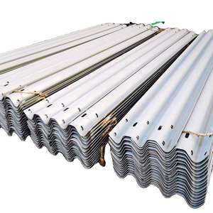 מעקה בטיחות לכביש מהיר, פלדה מגולוונת, בצורת <span class=keywords><strong>W</strong></span>, 2-3 גלים, נגד התנגשויות, עמוד C, דרגת הנדסה, מחזיר אור, IP67 - Product Image 2