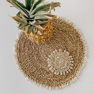 Nouveau set de table design en jonc de mer pour la décoration de la maison fabriqué au Vietnam avec la meilleure qualité - Product Image 2