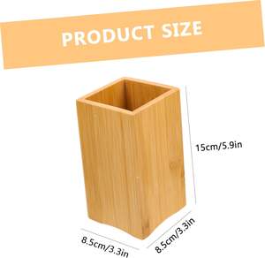 Ustensiles de cuisine essentiels pour le nouvel appartement Organisateur en bois pour comptoir porte-ustensiles de cuisine - Product Image 3