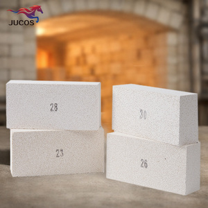 Mattoni refrattari <span class=keywords><strong>isolanti</strong></span> in mullite bianca JM23 JM26 JM28, mattoni termoisolanti leggeri per rivestimento di forni e forni a gas. - Product Image 1