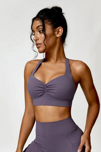 Nouveau design, vente en gros, vêtements de sport de haute qualité, dos nu, ensemble de yoga 2 pièces pour femmes, ensembles de sports actifs grande taille pour femmes - Product Image 3