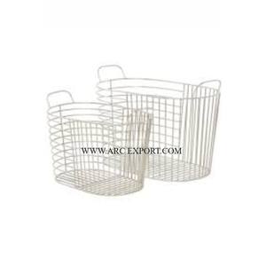Slid Iron Black Powder Coated Fruit and Vegetable <b>Storage</b> Organizer Marvelous Designing <b>Large</b> Size Iron Bread <b>Storage</b> Basket - Product Image 5
