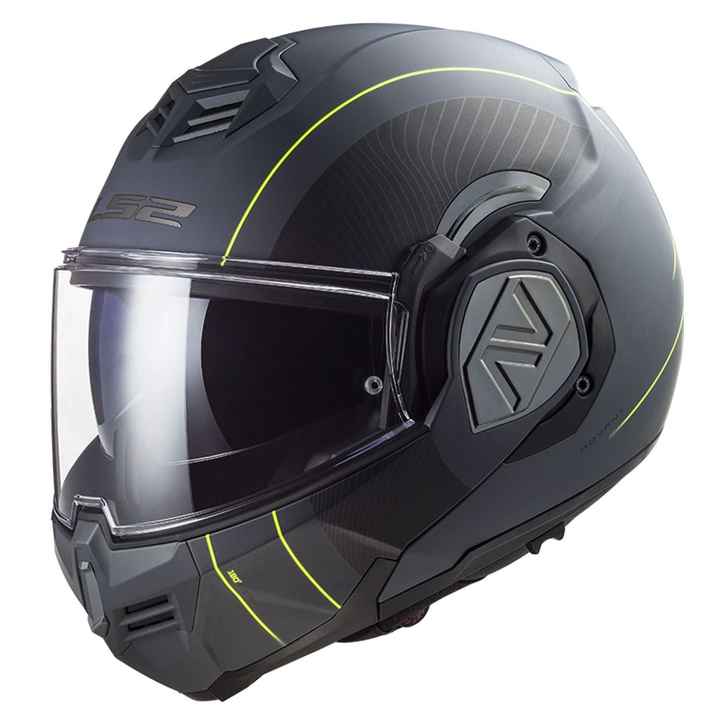 LS2 ADVANT COOPER WHITE-BLUE HELMET