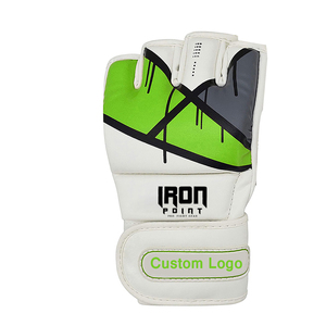 Meilleurs gants de MMA en PVC/cuir personnalisés pour adultes Caractéristiques de poinçonnage IRON PUNCH INDUSTRIES Marque Made Martial Arts Boxing - Product Image 4