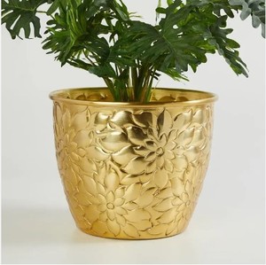 Elegante florero de Metal de estilo nórdico, mesa pequeña de vidrio y hierro, acento para comedor, hogar, regalos corporativos para bodas - Product Image 4